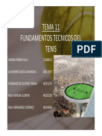 TEMA 11 FUNDAMENTOS TECNICOS DEL TENIS