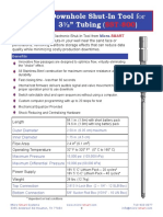 Downhole Shut-In Tool For 3 " Tubing (: SST-800 Smart