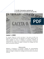 Gaceta Oficial #41