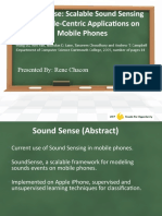 Soundsense: Scalable Sound Sensing For People-Centric Applications On Mobile Phones