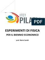 Esperimenti Di Fisica Per Il Biennio Economico