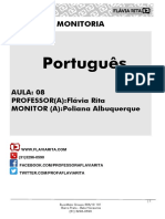 Resumo Portugues Aula 08