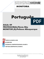 Resumo Português Aula 09