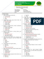 Soal Pat Prakarya Kelas 8 Tahun 2018