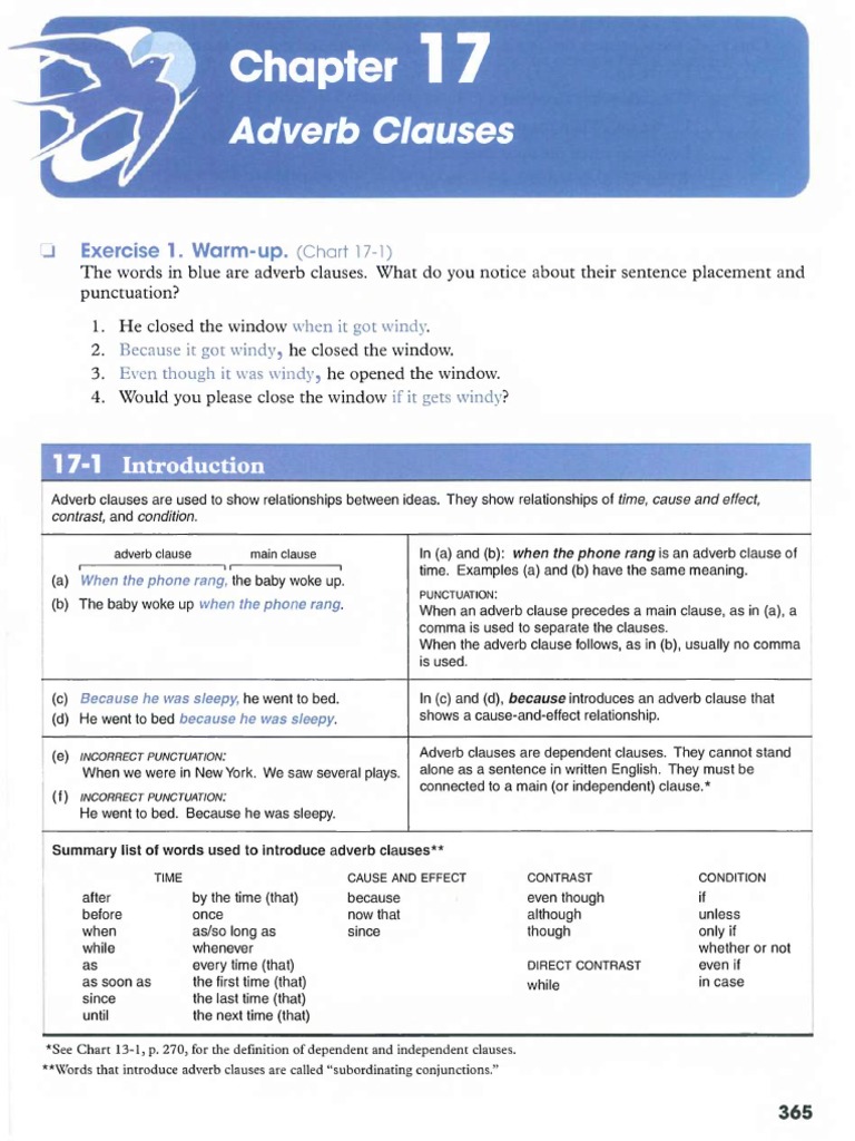 Azar Adverb Clauses