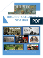 Buku Nota Sejarah SPM 2020: JPN Pahang Dengan Kerjasama Yayasan Pahang