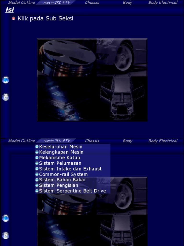 Overview of Toyota Innova 2KD Engine | PDF | Fuel Injection | Diesel Engine
