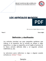 Tema 2 Los Articulos