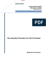 Re-Lubrication Procedure For LELA II Actuator: Product Manual 35103 (Revision A, 5/2019)