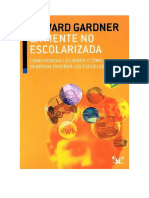 Howard Gardner La Mente No Escolarizada(1)