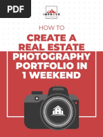 Create A Real Estate Photography Portfolio in 1 Weekend: How To