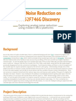 DBX Noise Reduction On STM32F746G Discovery DRAFT