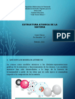 Trabajo de Fisica Estructura Atomica de La Materia