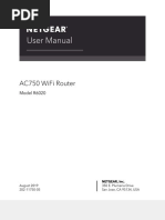 User Manual: Ac750 Wifi Router