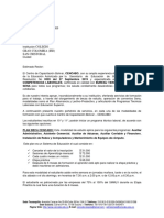 Carta De Presenatción COLEGIO GRAN COLOMBIA (IED) SAN CRISTOBAL