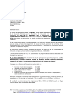 Carta de Presenatción COLEGIO GRAN COLOMBIA (IED) SAN CRISTOBAL