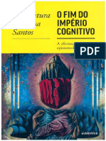 O Fim Do Império Cognitivo - A Afirmação Das Epistemologias Do Sul by Boaventura de Sousa Santos