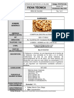 Garbanzo ficha técnica Algranos