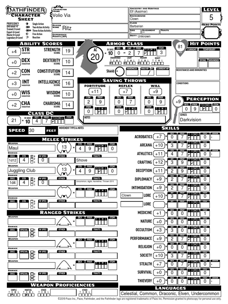 10 STR DEX CON INT WIS CHA: Level | PDF | Wizards Of The Coast Games ...