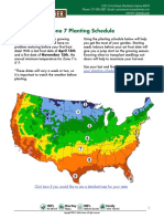 Zone 7 Planting Schedule: Calculate Your Planting Schedules