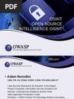 Osint Open-Source Intelligence Osint