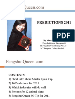 Predictions 2011: by Master Lynn Yap