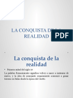 LA CONQUISTA DE LA REALIDAD Equipo Historia Del Arte Cap. 12