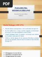 El Paradigma Heideggeriano