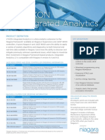 Vykon Integrated Analytics: Data Sheet
