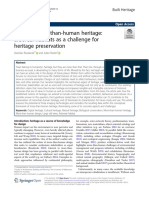 Towards More-Than-Human Heritage: Arboreal Habitats As A Challenge For Heritage Preservation