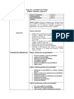 Módulo -  Estadistica Aplicada II