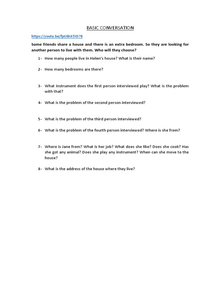 1 Basic Conversation Greetings | PDF | Language Arts & Discipline