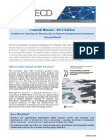 Frascati Manual - 2015 Edition: Guidelines For Collecting and Reporting Data On Research and Experimental Development