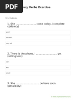 Direct and Indirect Speech Practice Questions | PDF | Verb | Grammar