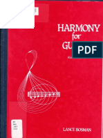 Harmony For Guitar by Lance Bosman