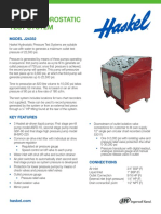 Mobile Hydrostatic Test System: MODEL J24352