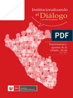 ONDS - Institucionando El Dialogo