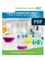 CAPE Chemistry Unit 1 Papers 2007-2015