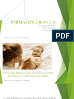 Variaciones farmacocinéticas en pacientes pediátricos