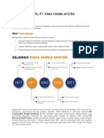 Profil PT Kimia Farma Apotek & Daftar Pegawai Apotek KF Tidore