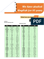 Present Perfect Tense