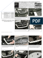 06 08 HYUNDAI SONATA GRILLE INSTALLATION MANUAL CARID.COM