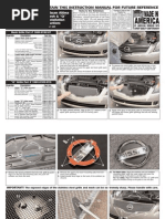 Download 07 09 NISSAN ALTIMA GRILLE INSTALLATION MANUAL CARIDCOM by enthonytopmak SN49522895 doc pdf