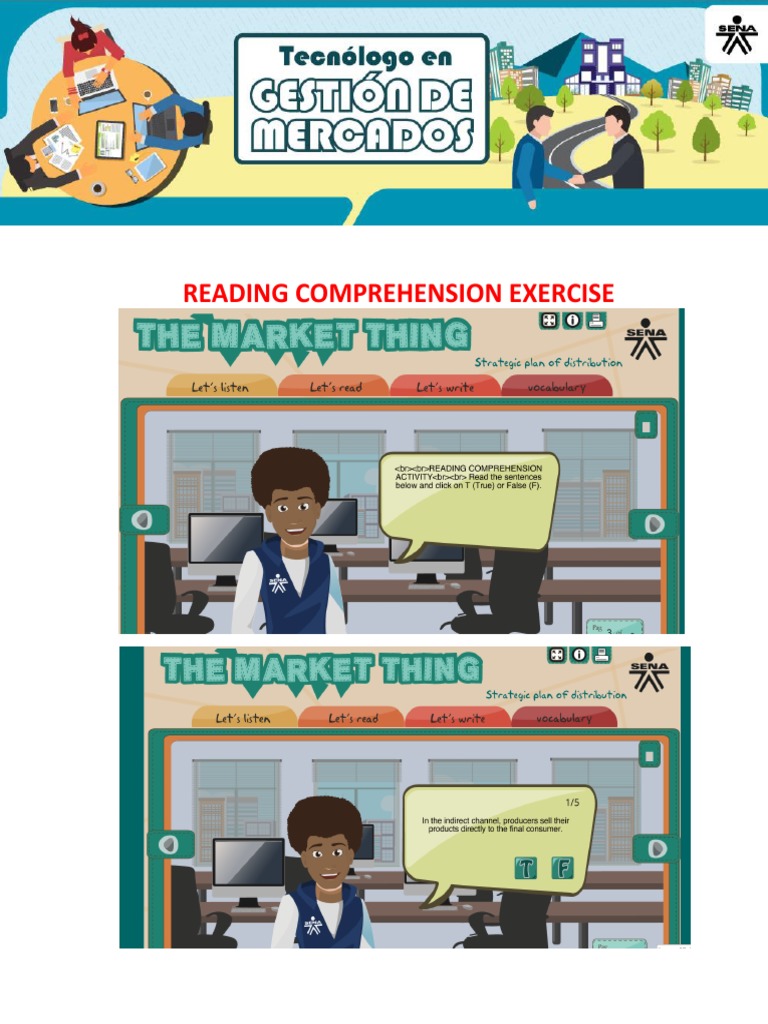 Reading and Vocabulary Exercises | PDF