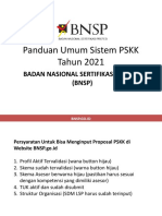 Panduan Umum PSKK BNSP 2021