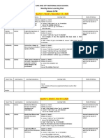 Quarter 1, Week 5, November 2-6, 2020: San Jose City National High School Weekly Home Learning Plan Science 9-PM