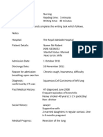 Nursing Sub-Test - Letter to RDNS re Mr Robert Jones