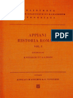 (Bibliotheca Scriptorum Graecorum Et Romanorum Teubneriana) Appianus_ Paul Viereck, Anton Gerard Roos (Eds.) - Appiani Historia Romana. 1-Teubner (1962)