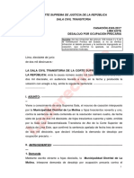 Casacion-4343-2017-Lima-Este-LP Desalojo Puede Accionar Cualquier Poseedor Propietario o Arredador