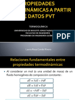 Termodinámica fluidos constantes